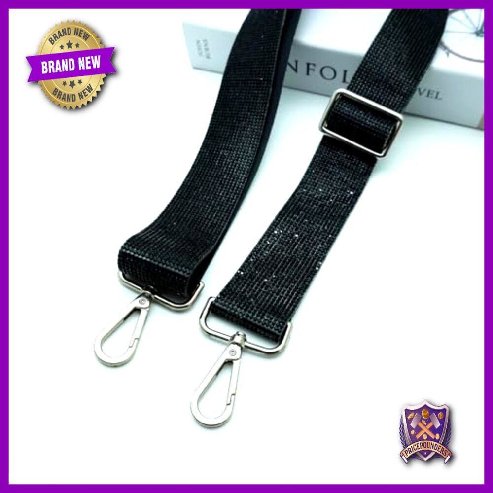 Rhinestone Purse Strap Replacement Crossbody Adju… - image 3